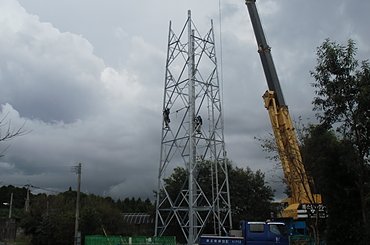 鹿児島県鹿屋市携帯電話基地局建設工事